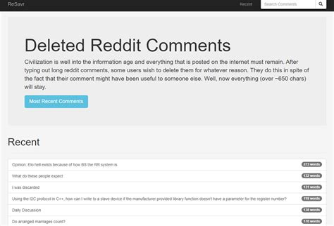 resavr|How to See Deleted Posts on Reddit